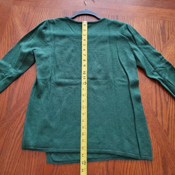 J. Jill Green asymmetrical sweater - Picture 9 of 9